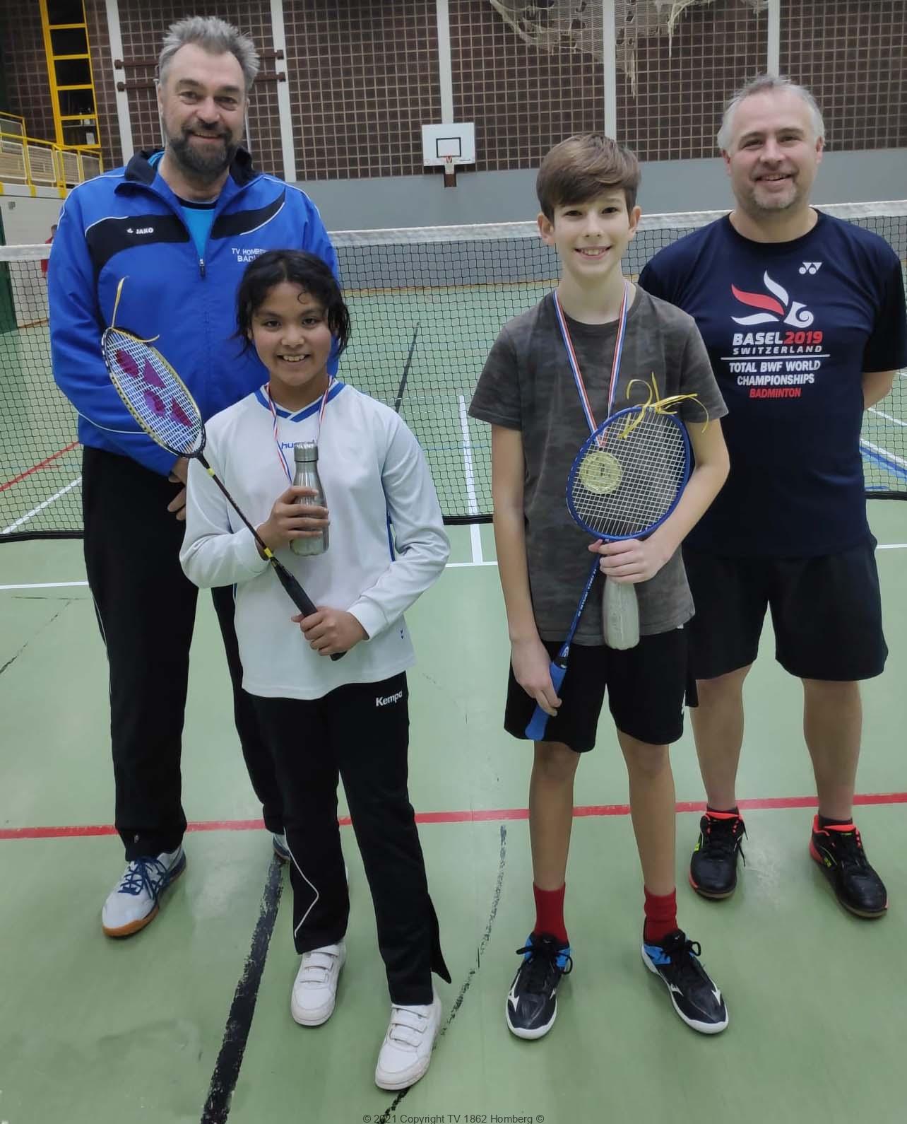 Jahresabschlussturnier der Homberger Badmintonabteilung