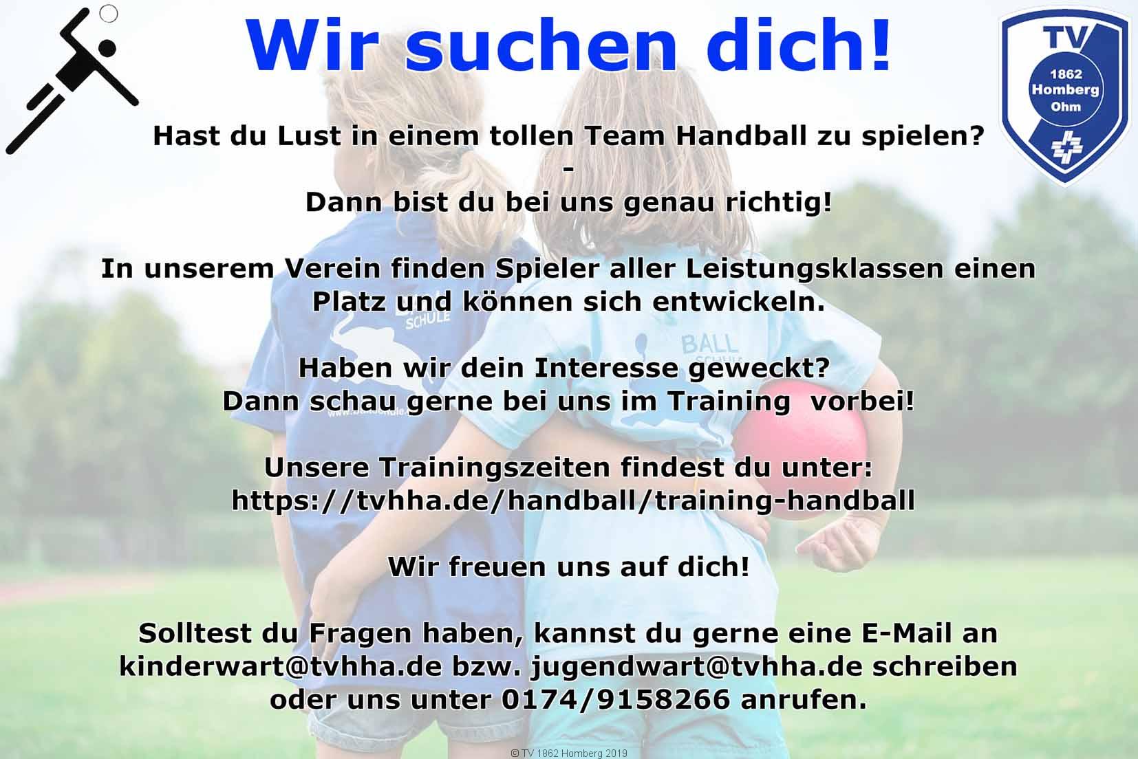 Wir suchen dich !