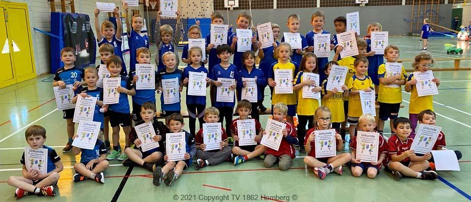 Mini-Midi-Maxi-Turnier in der Homberger Großsporthalle