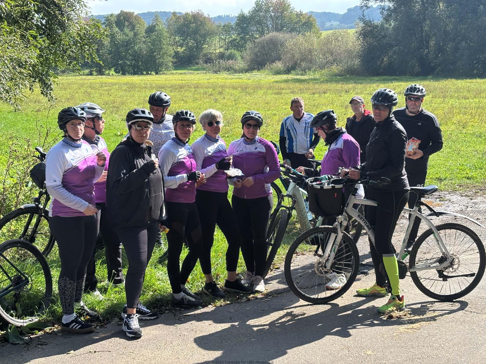 Überraschungstour der Mountainbike Ladies von Homberg bis Braunfels und zurück