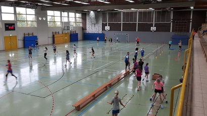 Handballcamp der wJC und wJD
