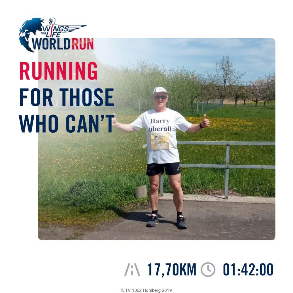 Halali, die Jagd der Drachen ist Geschichte / Wings for Life World Run 2021