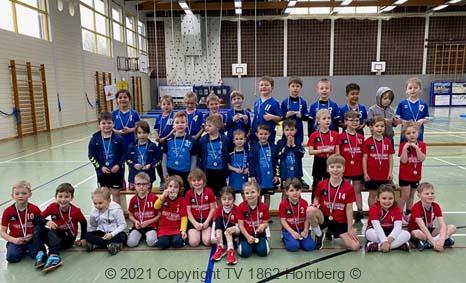 Mini und Midi/Maxi Turnier in der Homberger Großsporthalle