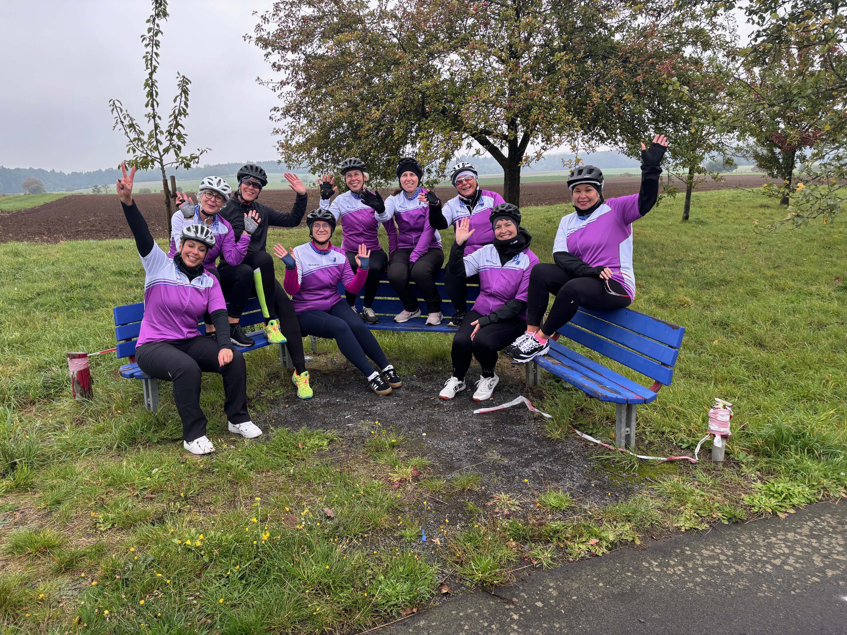 Überraschungstour der Mountainbike Ladies von Homberg bis Braunfels und zurück