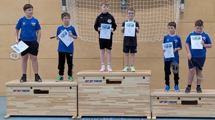 Erfolgreicher Turniertag für den Badminton-Nachwuchs