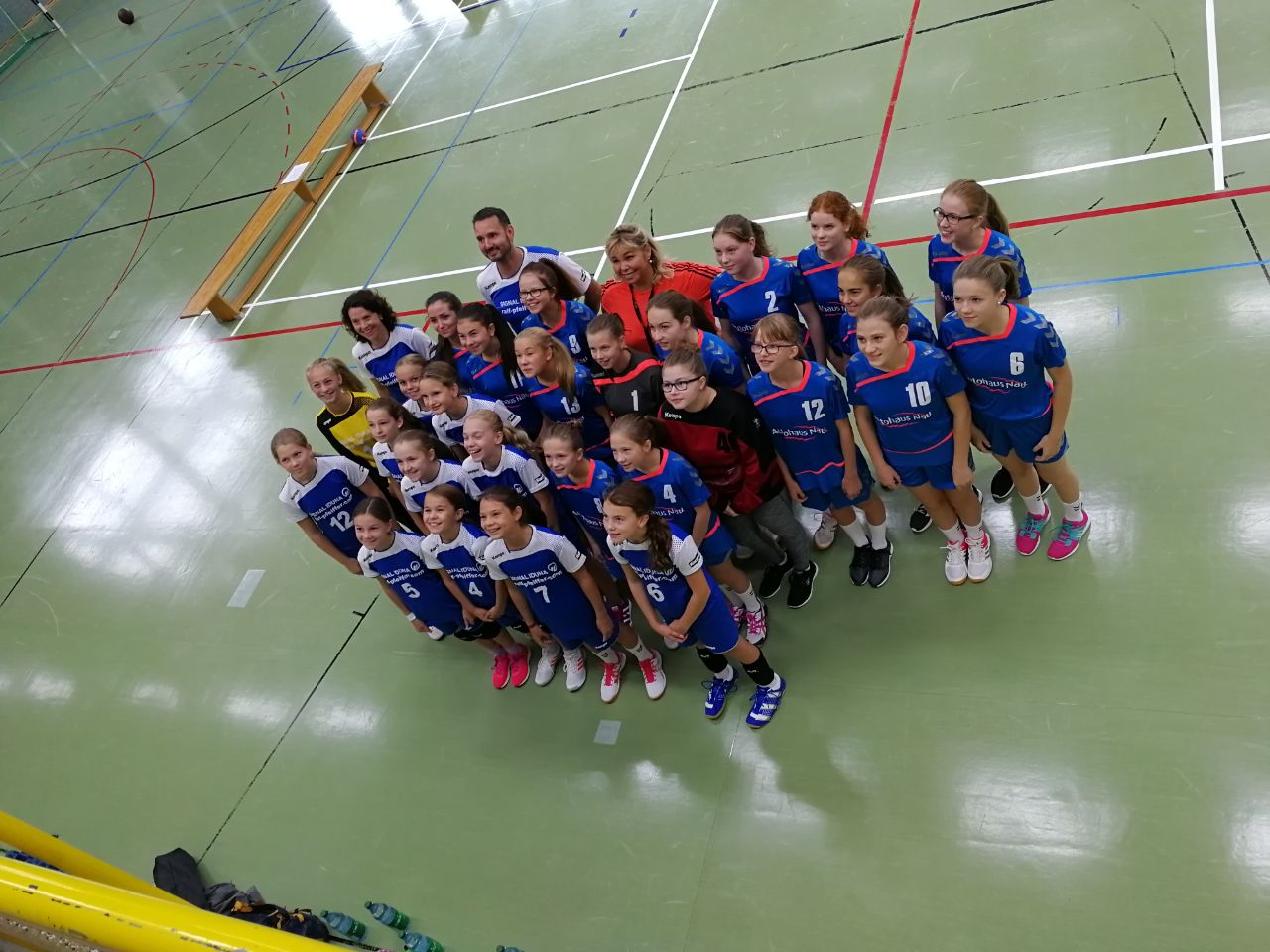 Handballcamp der wJC und wJD