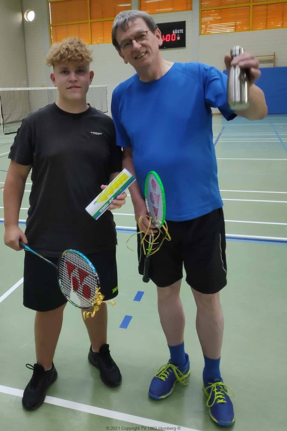 Badmintonturnier zum Saisonabschluss