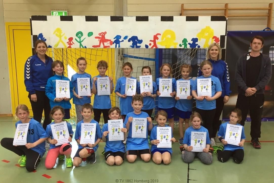 Handballspaß beim Mini, Midi und Maxiturnier in Homberg!
