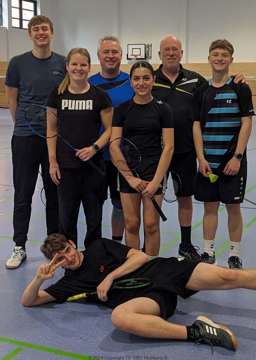 Homberger Badmintonjugend bei Turnier in Lauterbach