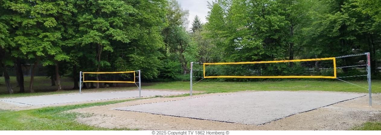 Beachvolleyball im Homberger Freibad jeden Dienstag ab 18:00 Uhr
