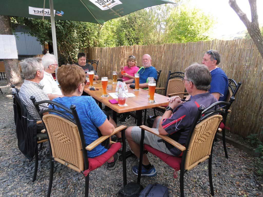 Vulkanbiker des TV Homberg on Tour
