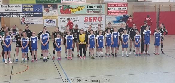 Wbl. Jugend D Rundenabschluss in der 2. Bundesliga