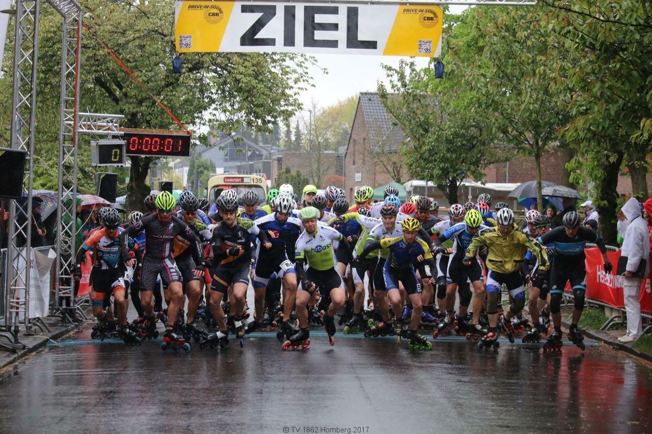Ohm-Speedskater bestreiten zweites Regenrennen der Saison in Büttgen