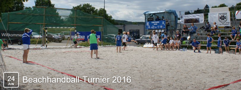 Ab Freitag, 24.06.16, 17 Uhr 15| Beachhandball-Turnier in der 11. Auflage