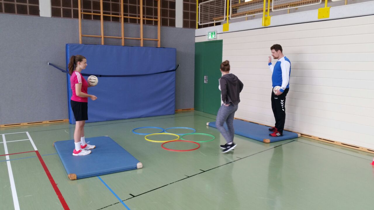 Handballcamp der wJC und wJD