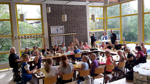 Handballcamp der wJC und wJD