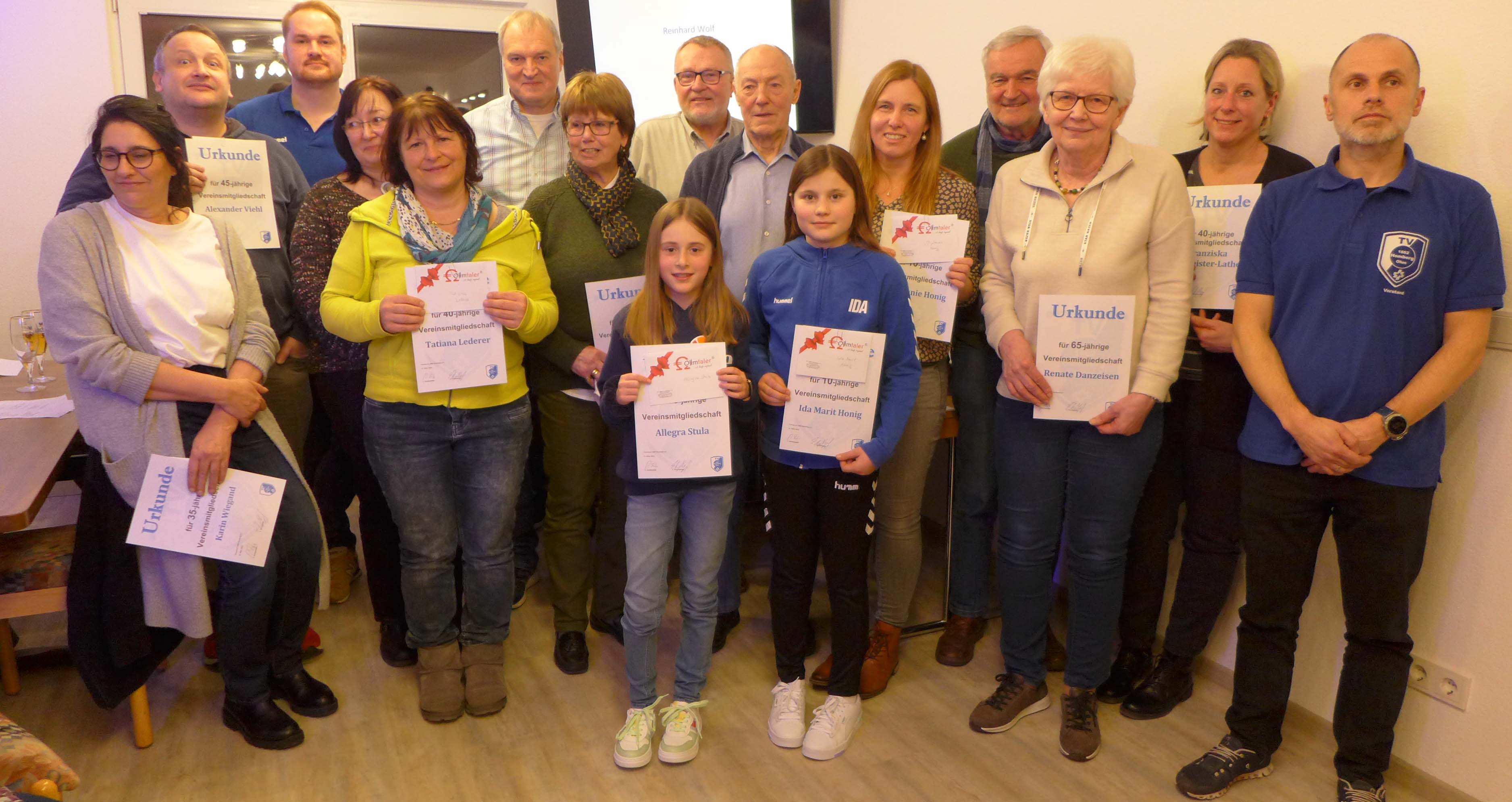 Gut besuchte Mitgliederversammlung im neuen Vereinsheim