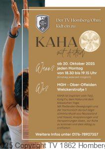 Neuer Kurse AROAH und KARA ab 20.10.2025 @ Mehrgenerationen Haus Ober-Ofleiden
